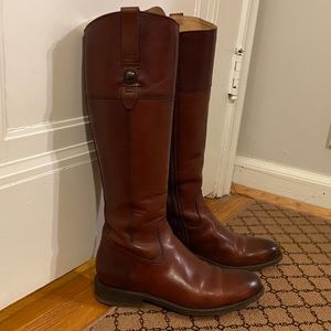 Frye ‘Jayden’ Button Tall Boot, Redwood size 8